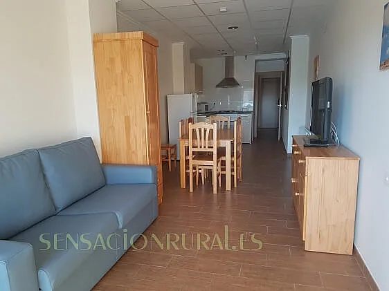 Salón cocina del apartamento