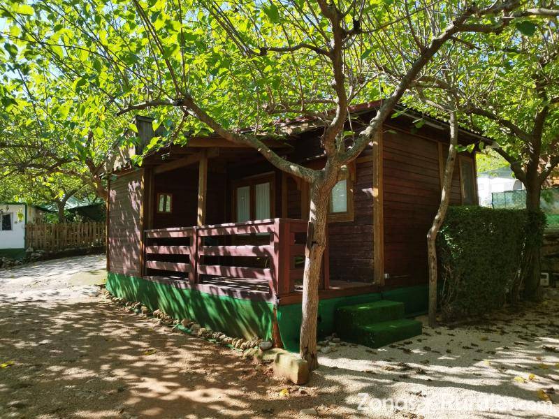 Cabaña con porche